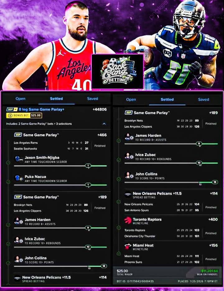 sackgangpicks - NBA Picks Preview 2